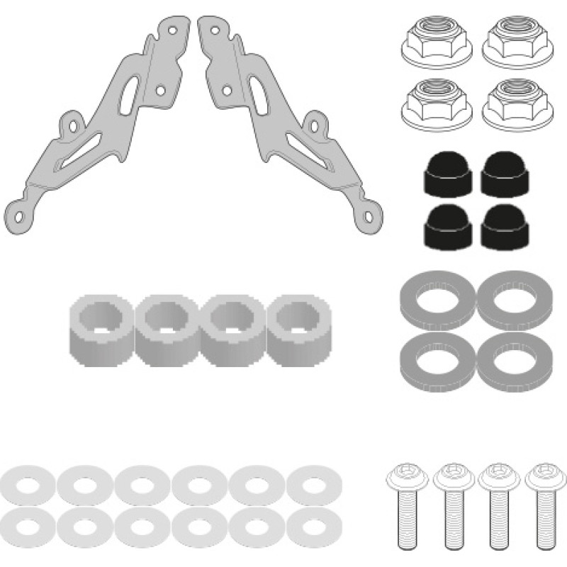 Givi Specific fitting kit for 2166A YAMAHA MT 125 (20-22)