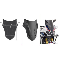 Givi Windscreen low Black 40x31 cm (h x b) CRF1000L Africa Twin