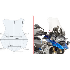 Givi Strengthening kit for 5108DT screen