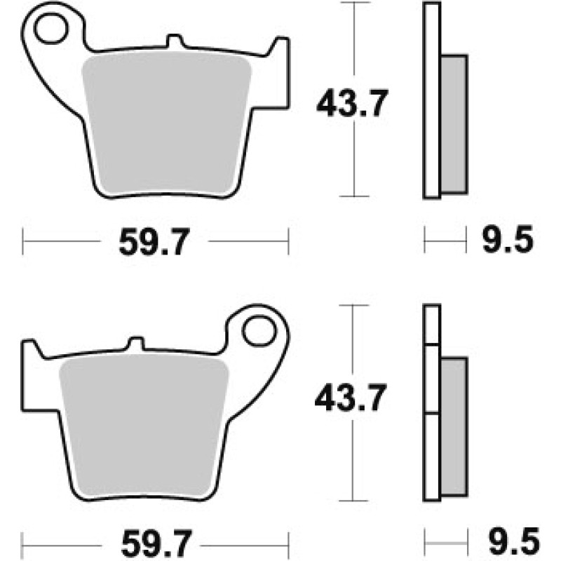SBS Brakepads Ceramic