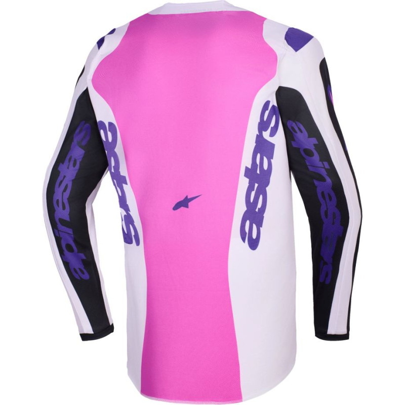 Alpinestars Jersey Fluid Grid Black/Gray/Purple