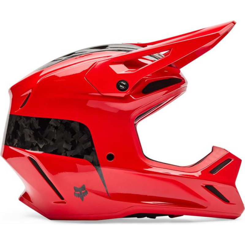 FOX HELMET FOX V3 RS FRACTURE FLUO RED