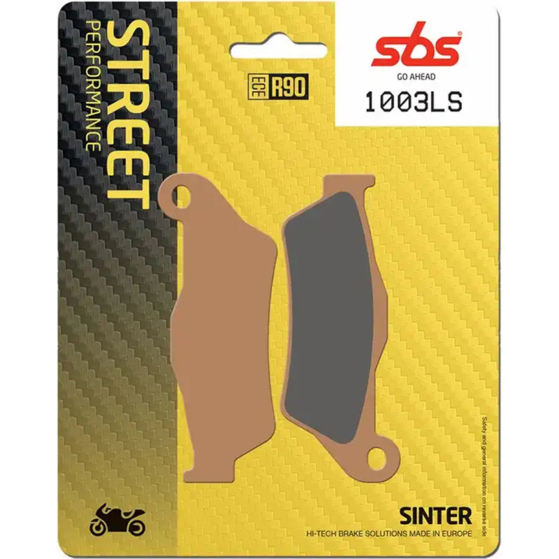 SBS Brakepads Sintered rear