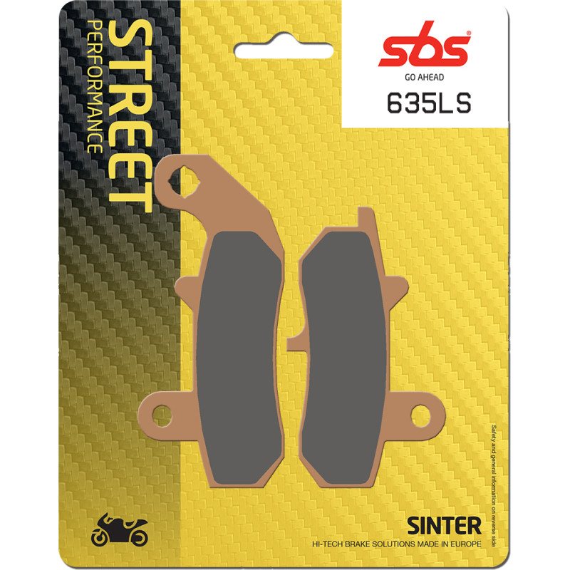SBS Brakepads Sintered rear