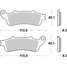 SBS Brakepads Ceramic