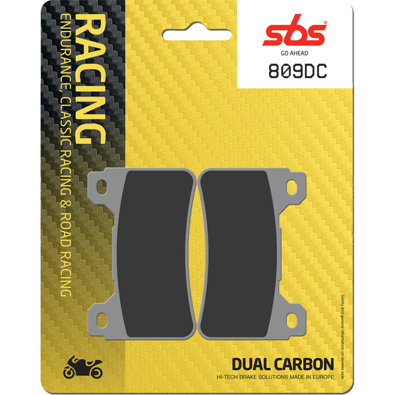 SBS Brakepads Dual Carbon