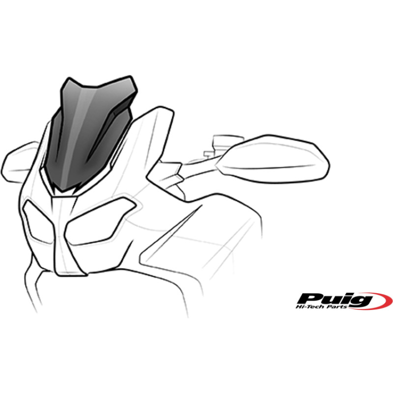 Puig Sport Screen Yamaha Tenere 700 C/Clear