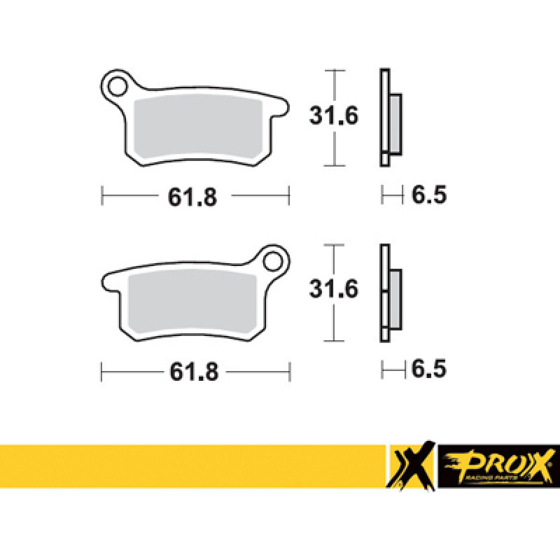 Prox Front Brake Pad KTM65SX '02-23 + KTM85SX '03-11