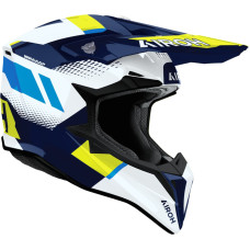 Airoh Helmet Wraaap Vision Yellow/Blue gloss