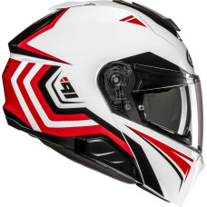 HJC Helmet i91 Tricus White/Red MC1 2XL
