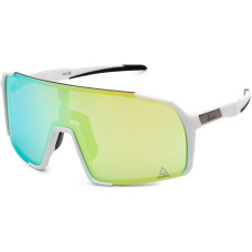 Amoq Asteroid Sunglasses White - Yellow Mirror