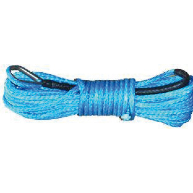 Bronco Winch rope 4.5mm x 15.3M Light blue