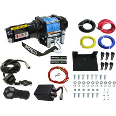 Bronco Generation II Winch 2000 synthetic line remote control