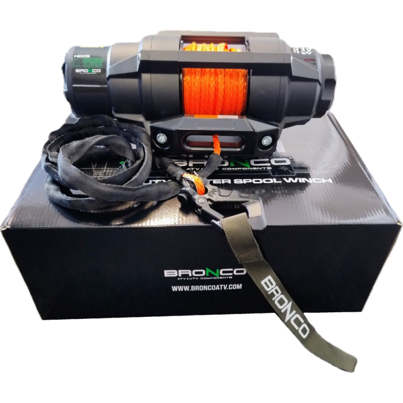 Bronco HDCS WINCH 4500 synthetic line remote control