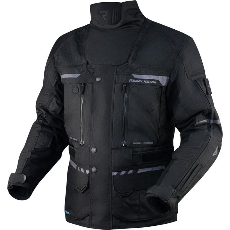 Rebelhorn CUBBY 4 BLACK TEXTILE MOTORCYCLE JACKET