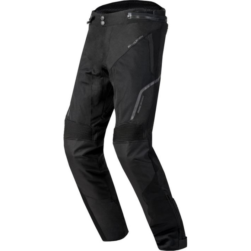 Rebelhorn FLUX BLACK TEXTILE MOTORCYCLE PANTS