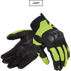 Rebelhorn GAP 3 WOMEN BLACK FLUO YELLOW MOTORCYCLE GLOVES WXS