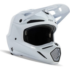 FOX V3 RS CARBON SOLID HELMET WHITE
