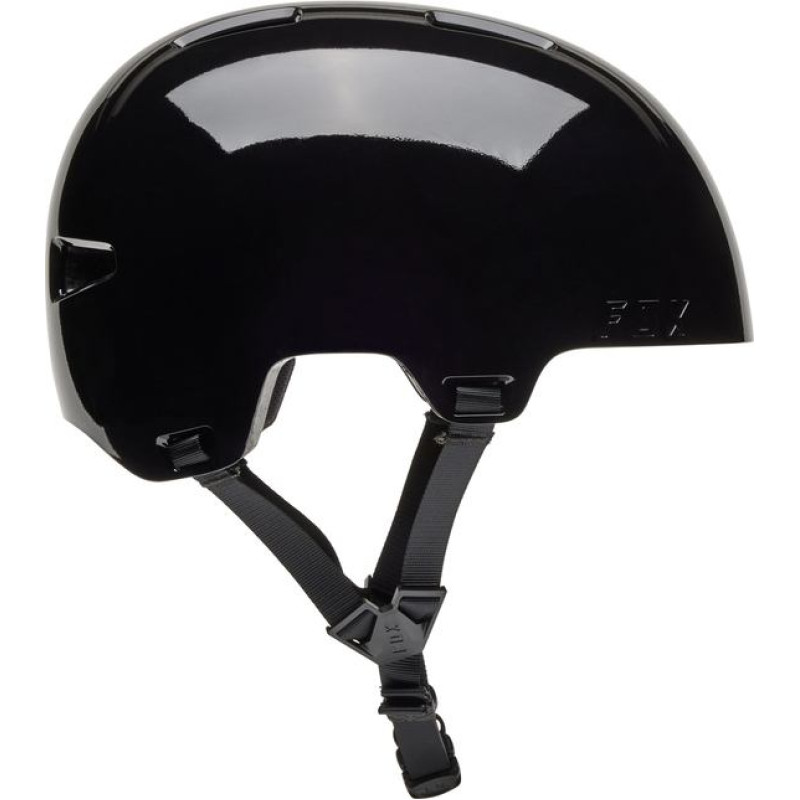 FOX Flight Helmet Solid Ce Black