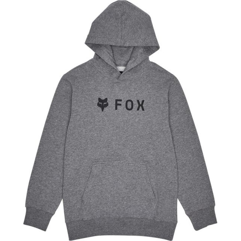 FOX Yth Absolute Fleece Po Heather Graphite