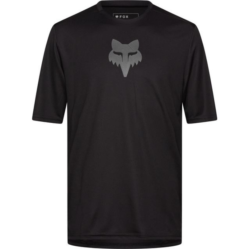 FOX CYCLING SHIRT FOX RANGER FOX HEAD BLACK