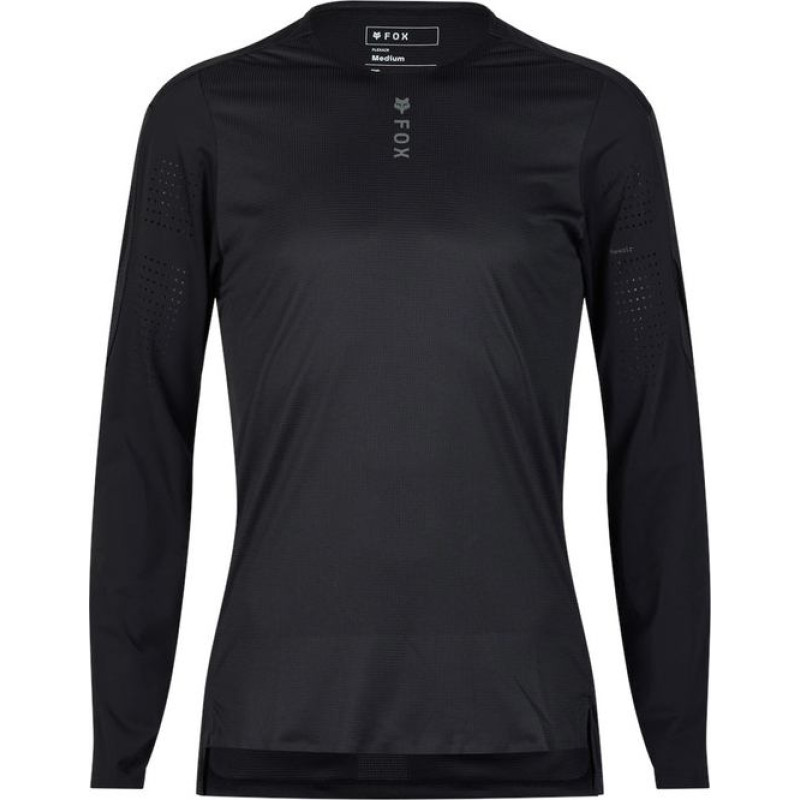 FOX SHIRT LONG SLEEVE CYCLING FOX FLEXAIR PRO BLACK