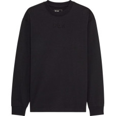 FOX LONG-SLEEVED T-SHIRT FOX WORDMARK OVERSIZED BLACK
