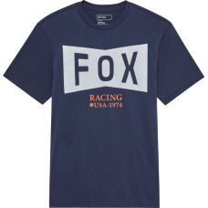FOX T-SHIRT FOX TYPEFACE PREM MIDNIGHT