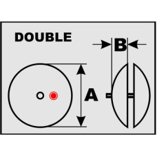 Perf metals rudder anode 2 13/16 Ø (R2)