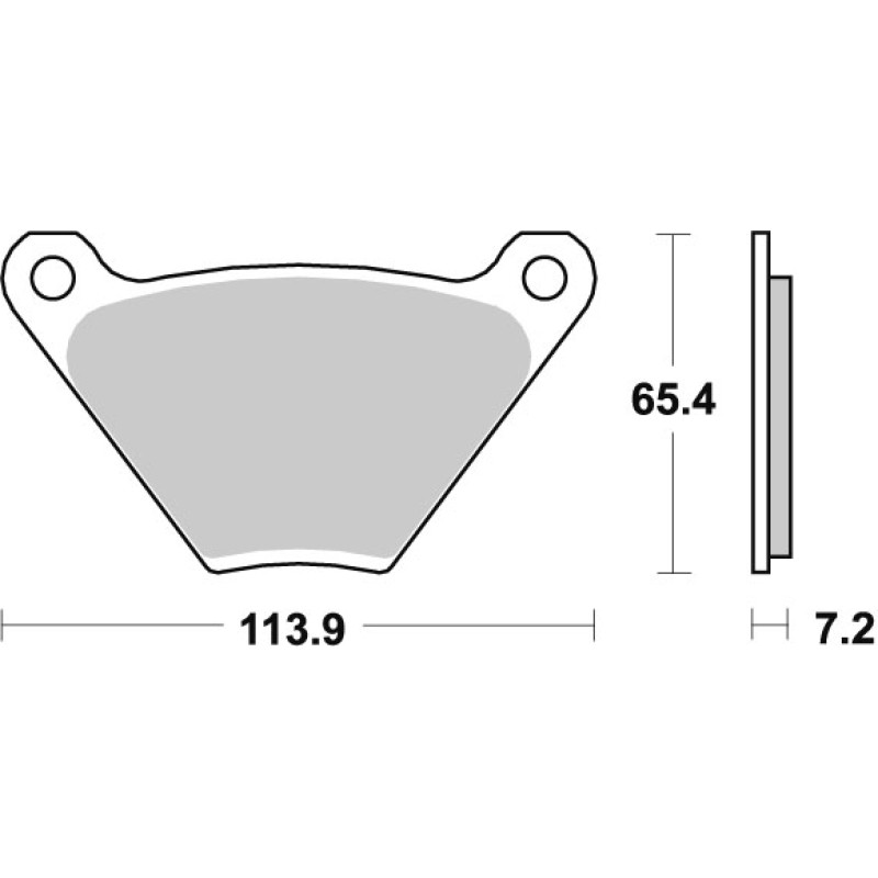 SBS Brakepads Carbon Tech