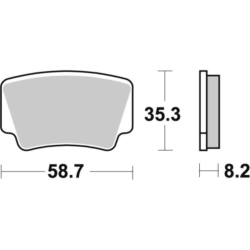 SBS Brakepads Sintered Offroad