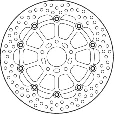 Moto Master Moto-Master Halo Brakedisc front KTM: 790/890 Duke