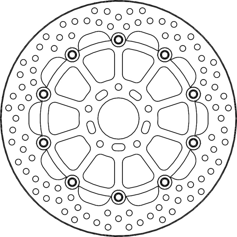 Moto Master Moto-Master Halo Brakedisc front KTM: 790/890 Duke