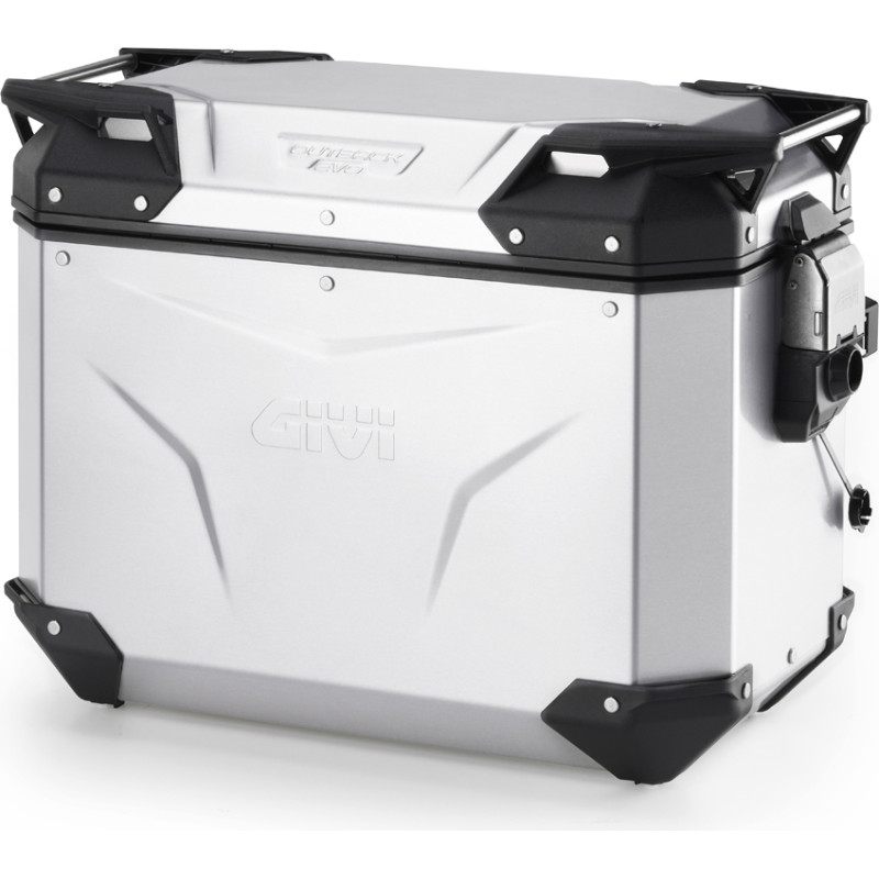 Givi Trekker Outback EVO Anodized Alu side-case Left 44ltr sold without lock