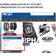Givi Specific metal flange for fitting the TankLock tank bags