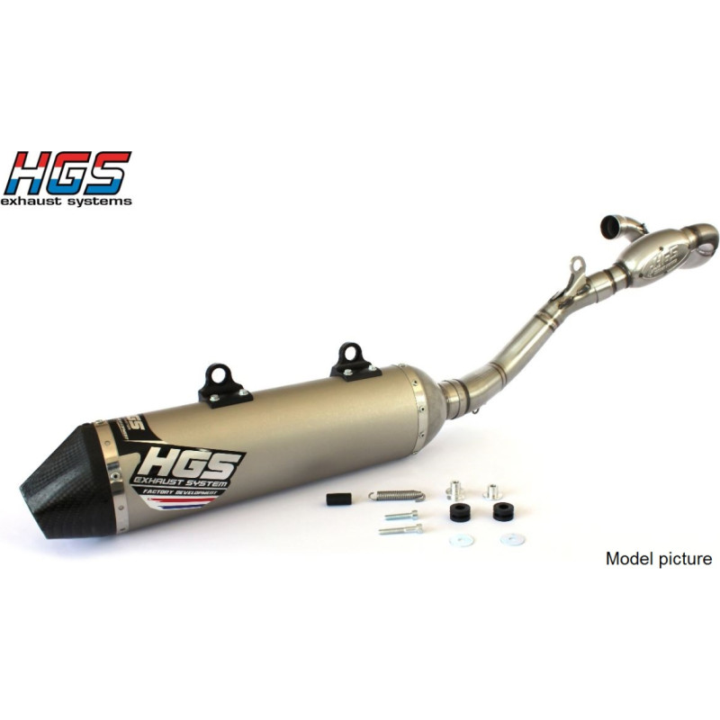HGS Exhaust system 4T Complete set YZ450F 20-22