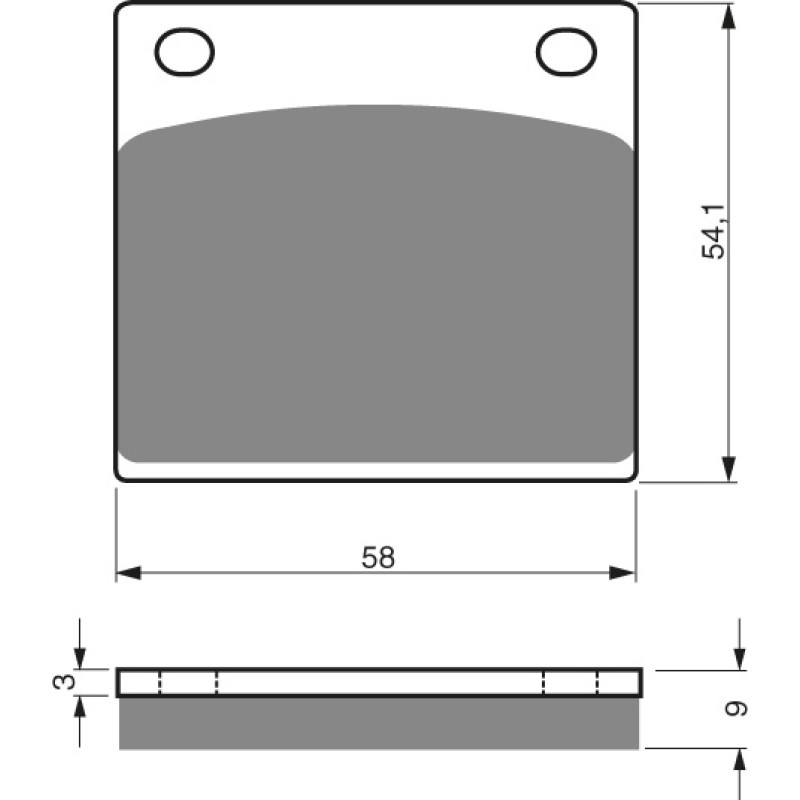 Goldfren Brake Pads 076 Ceramic carbon AD