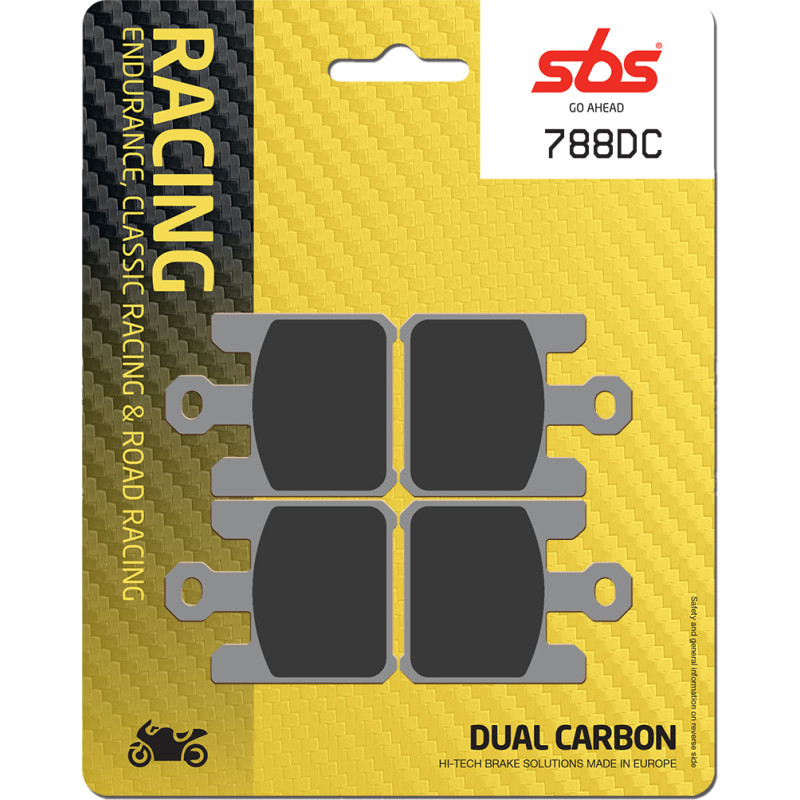 SBS Brakepads Dual Carbon