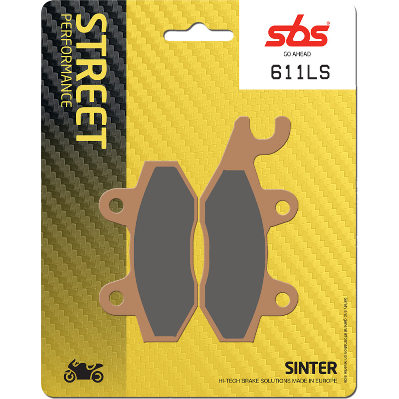 SBS Brakepads Sintered REAR
