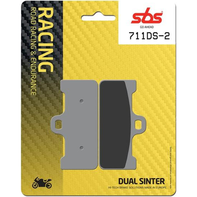 SBS Brakepads Dual Sinter 2