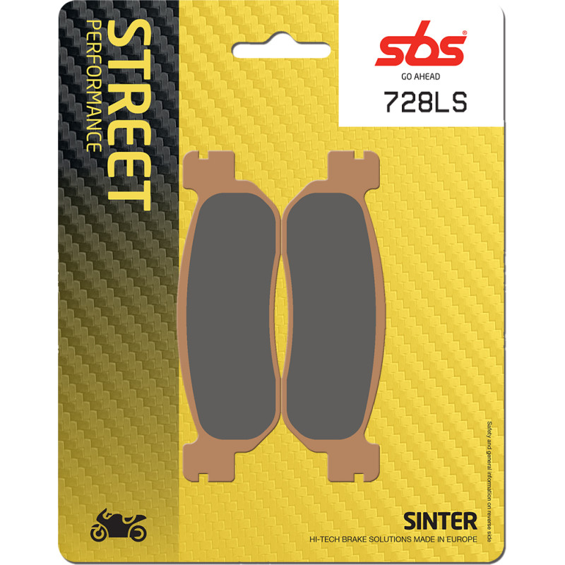 SBS Brakepads Sintered rear