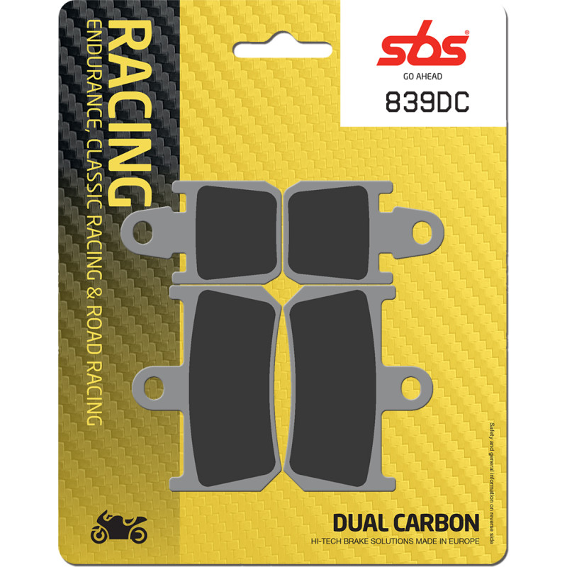 SBS Brakepads Dual Carbon