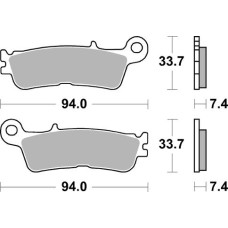SBS Brakepads Sintered Offroad