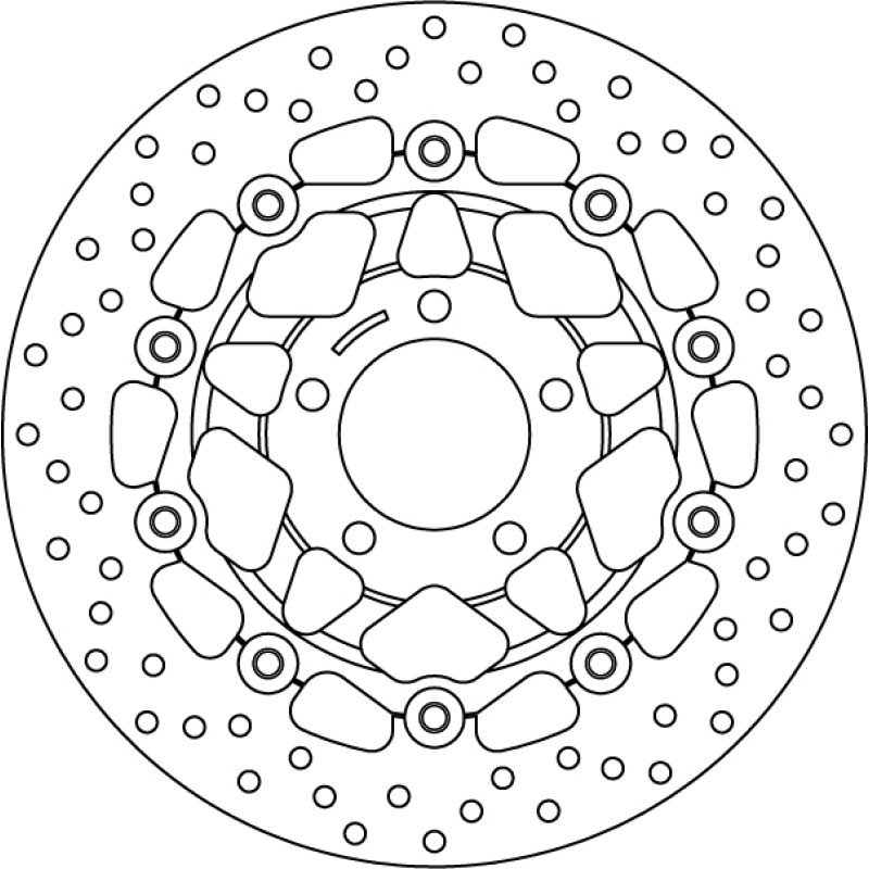 Brembo Serie Oro brakedisc floating