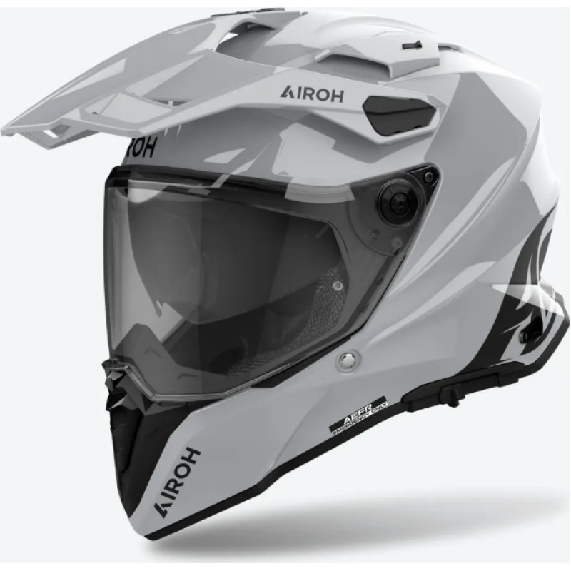 Airoh Helmet Commander 2 Color Cement Grey Gloss