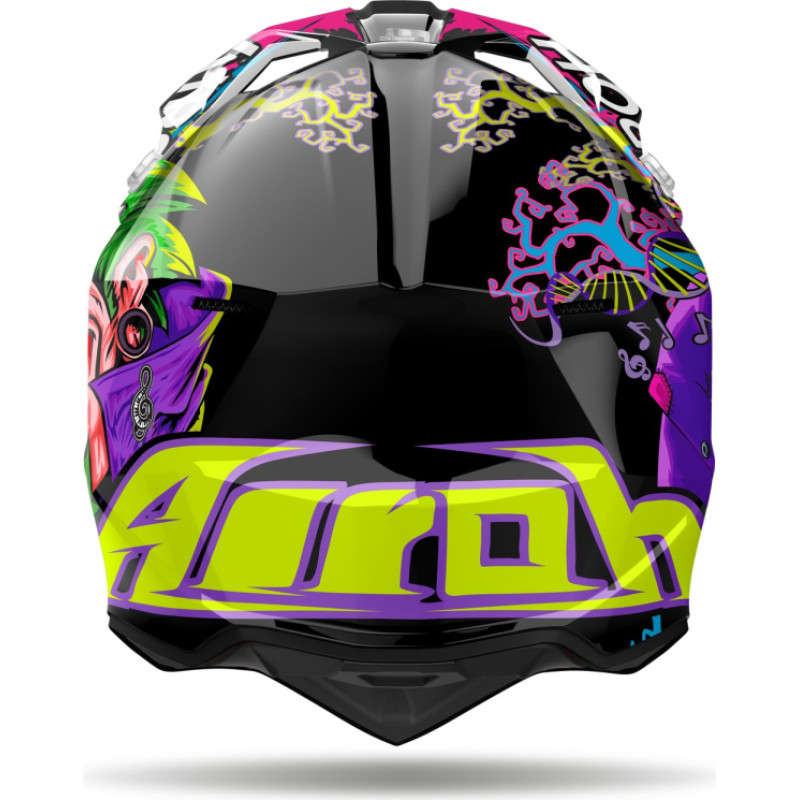 Airoh Helmet Wraaap Music Gloss
