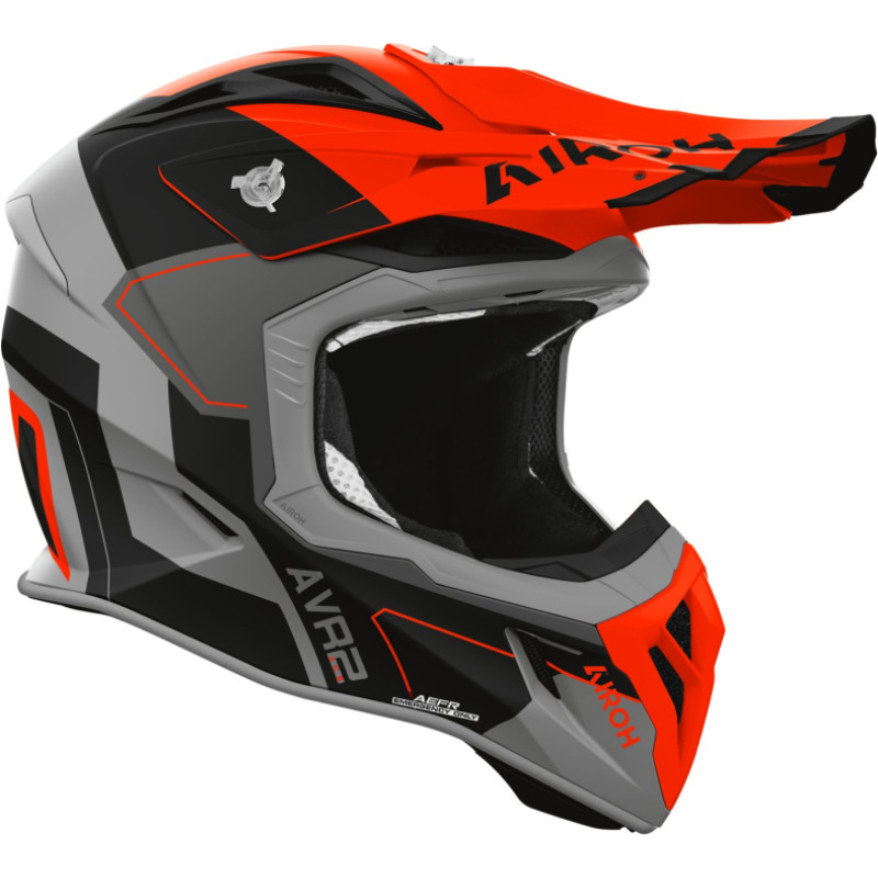 Airoh Helmet Aviator Ace 2 Shield Orange matt