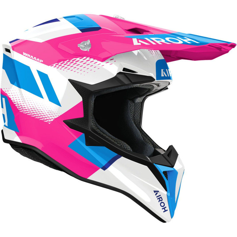 Airoh Helmet Wraaap Vision Pink gloss