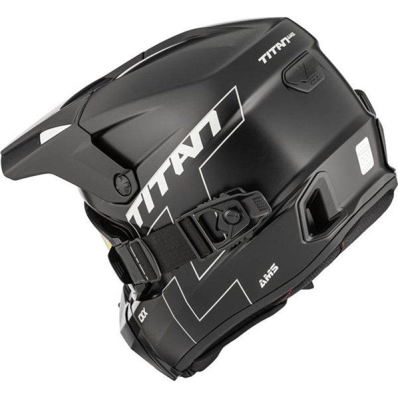 CKX Helmet Titan AMS Matt Black + Goggles