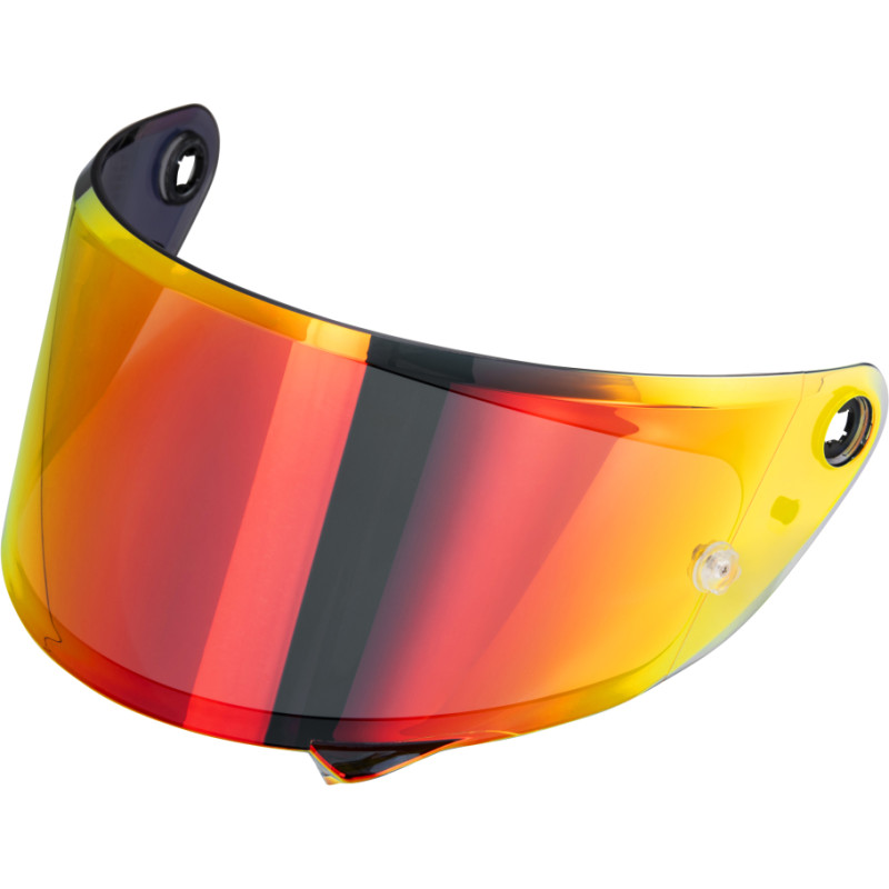 HJC Visor HJ-35 Fire Red Mirror RPHA 1 Pinlock Prepared
